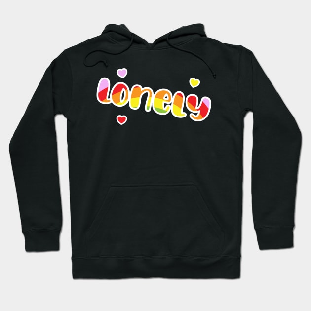 Lonely Hoodie by Kev Brett Designs